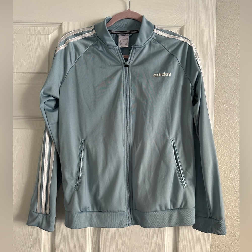 Adidas blue jacket